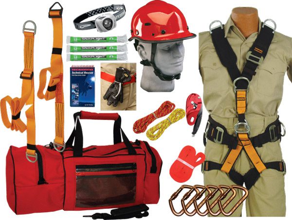 Deluxe Team Member Set With Petzl I'D - Mid-Atlantic Rescue Systems